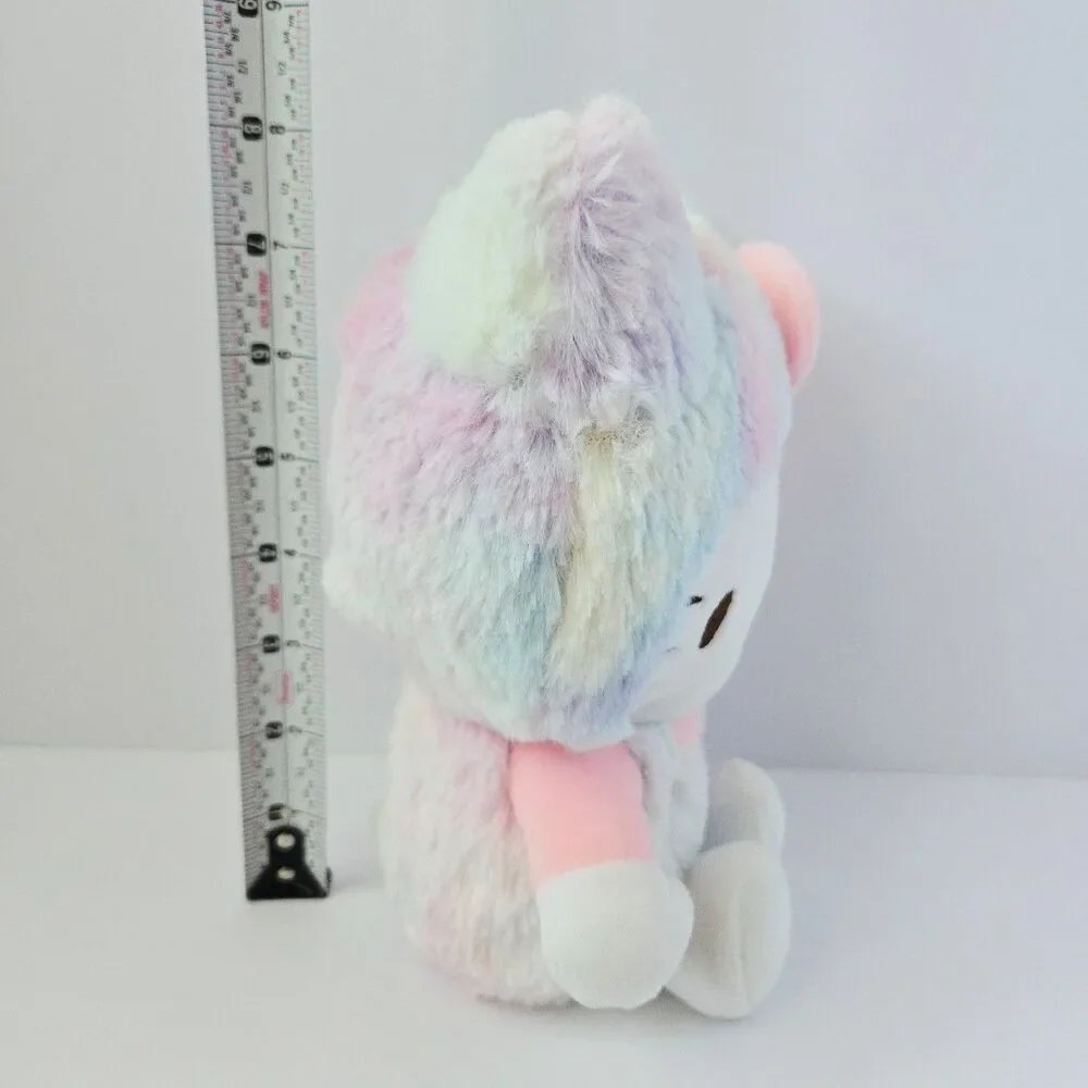 Japan Hello Kitty Sanrio Rainbow Sherbert Plush Stuffed Animal 8